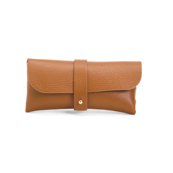 ISADORA Cuoio Made In Italy Leather Pouch - Picture 1 of 2